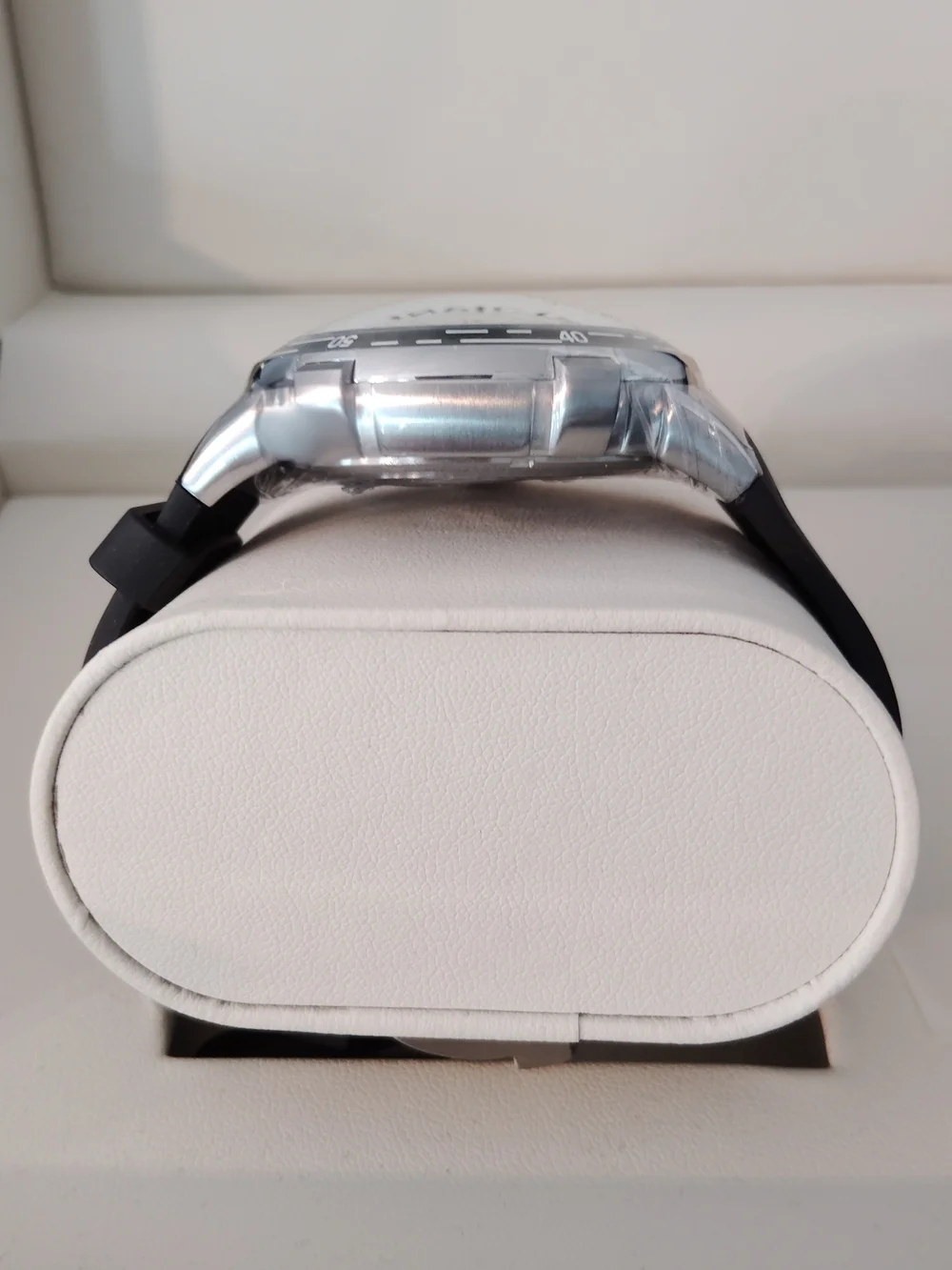 Invicta Celestial Astelis Black Stainless Steel Watch with Moon Dial